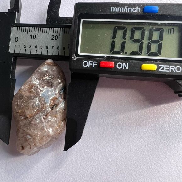 Golden Rutilated Quartz Crystal Freeform (#13) - Picture 9 of 11